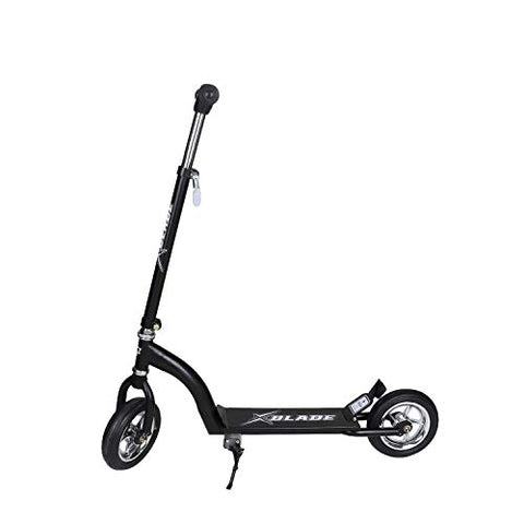 Image of Fun Ride Kids Scooter, Xblade 2 Wheel Kick Scooters for Boys and Girls with Adjustable Height and Rear Suspension Brake 2 Wheels Skate Weight Capacity Upto 50 Kg, Ideal Baby Age 3 Years+ (Black)