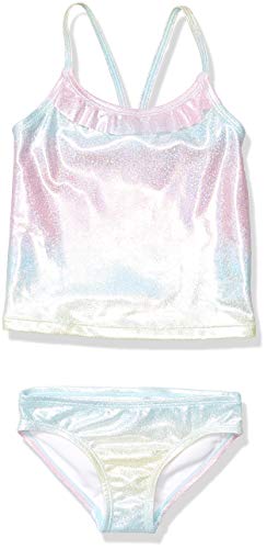 Osh Kosh Girls' Two-Piece Swimwear, Ombre, 10