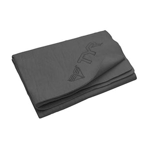 TYR Dry Off Sport Swim Towel (Charcoal)