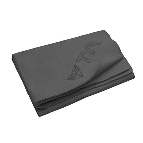 Image of TYR Dry Off Sport Swim Towel (Charcoal)