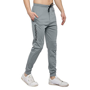 ENDEAVOUR WEAR Grey Men's Lycra Stretchable Regular Fit Joggers Track Pant Lower Payjama …