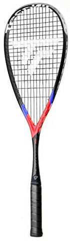 Tecnifibre 12CAR12519 Blend Carboflex 125 X- Speed 2019 Squash Racquet, Black and Red