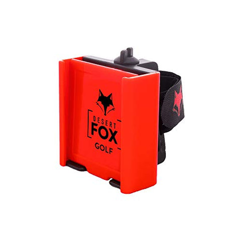 Image of Desert Fox Golf Phone Caddy - Red