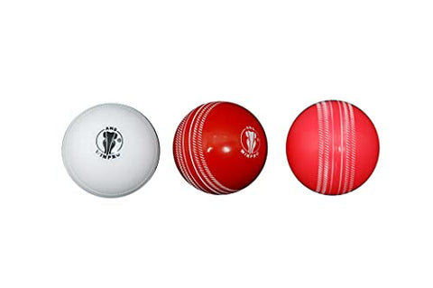 Image of Ans Winpro Synthetic Heavy Cricket Wind Ball, Standard, (Multicolour)