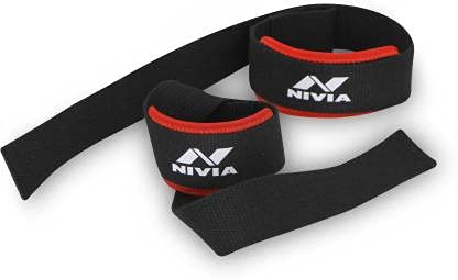 Image of NIVIA Weight Lifting Wrist Support (Pack of 2) Wrist Support (Black)