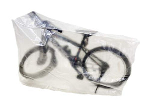 TUFFPAULIN Cycle Wrap Transparent, Universal Cycle Cover , Bicycle Cover , Extra Strong Durable , UV Resistant , 100% Waterproof Virgin , 6 Layer 3D Rib Technology