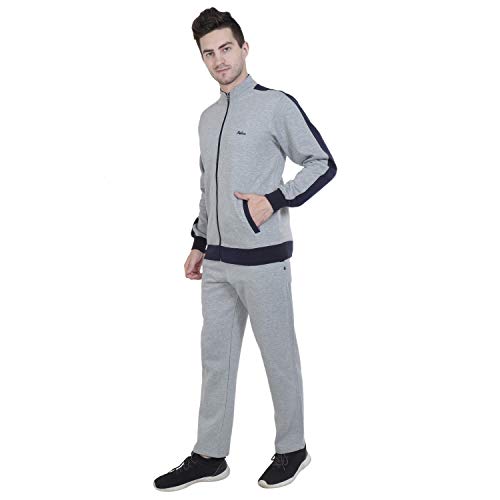 Matelco Men's Wool Tracksuit (AD07TS13_Grey_X-Large)