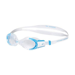 Speedo 811596C527 Futura Biofuse Goggles, 1SZ (Clear/White/Clear)