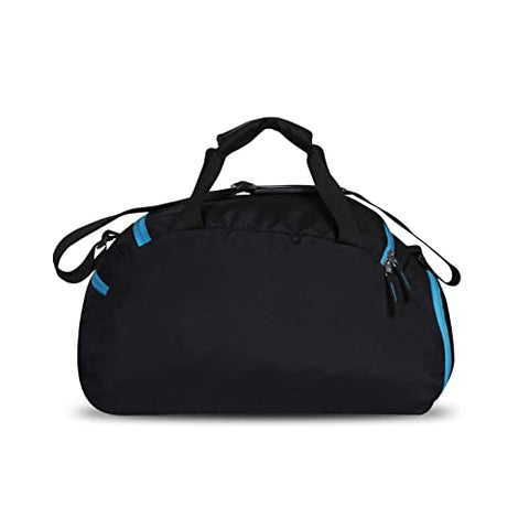 Image of Nivia Polyester Sports Space Bag (Black/Blue)