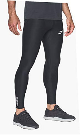 Image of Just Care Unisex Athletic Fit Leggings (2_Black_Large)