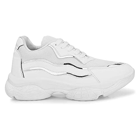 Image of Amico Women's & Girls Sneakers Casual Shoe White