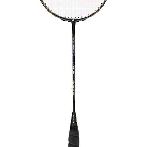 Image of Apacs Z-Ziggler Strunged Graphite Badminton Racquet - with Free Full Cover and Grip - Grey (26 lbs)