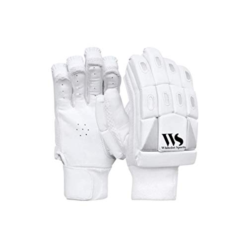 Whitedot Dot 1.0 Cricket Batting Gloves, Boys, LH