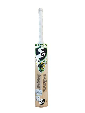 Image of Sg 2020 Special Edition Kashmir Willow Cricket Bat, Short Handle, Wood, Beige