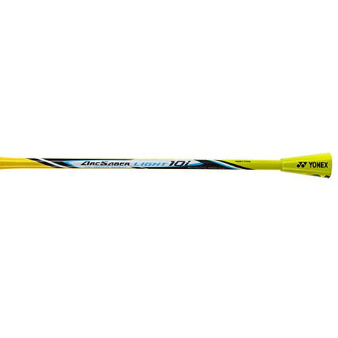 Image of YONEX Graphite Arcsaber Light 10i Strung Badminton Racquet ( Yellow , G4 , 75-79.9 grams , 30 pounds )