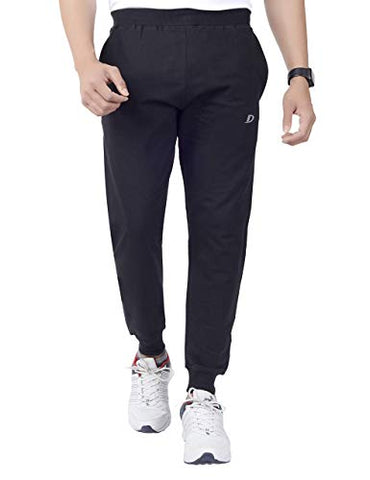 Image of DECISIVE® Fitness Joggers Track Pant for Men (Large (32" - 36"), Black)
