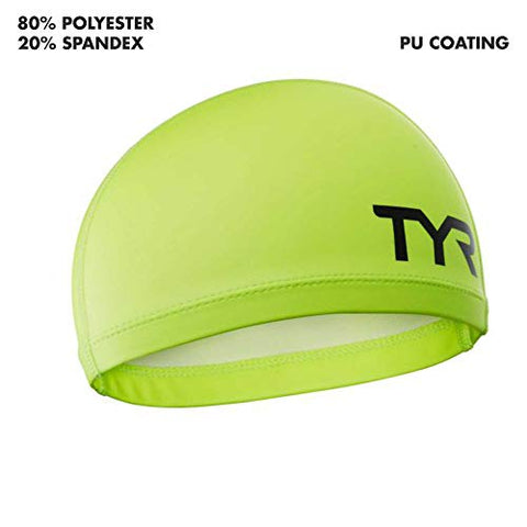 Image of TYR Hi-Vis Warmwear Cap Swim Cap (Fluro Yellow)