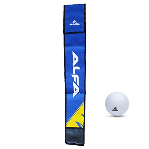 ALFA Composite Hockey Stick with Stick Bag (Multicolor, AX2)