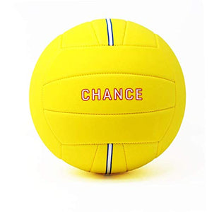 Chance Soft Volleyball - Waterproof Indoor/Outdoor Volleyball for Pool, Beach Volleyball & Indoor Volleyball Ball Play. Recreational Training Ball for All Ages (Size 5) (Splash - Yellow)