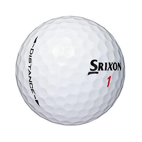 Image of Srixon 2019 Distance Soft Golf Balls Pack of 12 Balls (White)