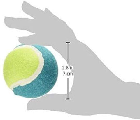 Image of M ART Rubber Cricket Tennis Ball, (Red,Green,Blue)