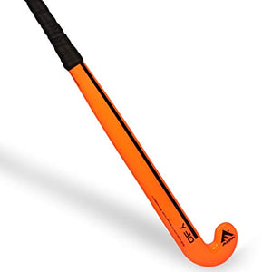 ALFA Y30 Limited Edition Carbon , Kevlar and Glass Fibre Composite Hockey Stick with Stick Bag (Orange, 37 Inch)