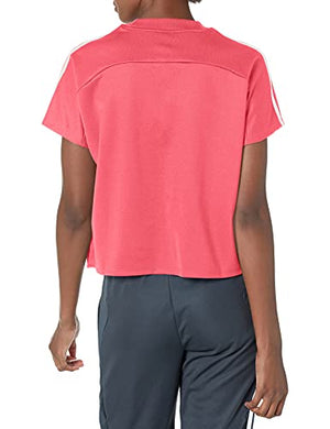 adidas Women's Atteetude Tee, Prism Pink, Small