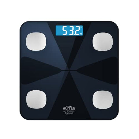 Image of Hoffen India HO19 Electronic Digital Personal Body Bathroom Weighing scale, Weight machine Battery Included , 2 Years Warranty ( Legender series Addition)