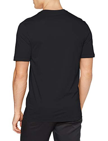Image of Men's Nike Sportswear Club T-Shirt, Nike Shirt for Men with Classic Fit, Black/White, L
