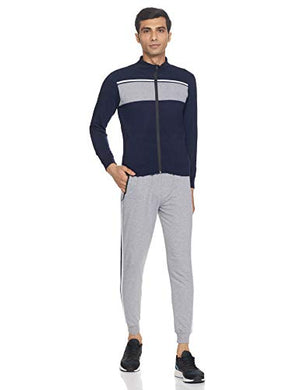 Integriti Men's TRACK SUIT (INT-TS-203-F_NAVY_L)