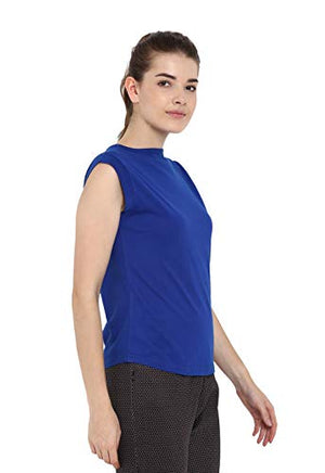 Ap'pulse Women's Cap Sleeve Tshirt(Pack of 2)