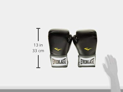 Image of Everlast Pro Style Boxing Training Gloves, 8Oz (Black)