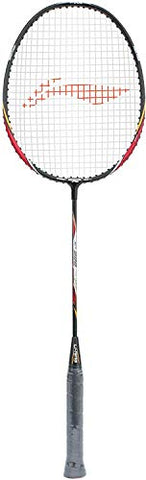 Image of Li-Ning XP 998-PV SINDHU Signature Series Aluminum-Alloy Isometric Strung Badminton Racquet (Charcoal/Red) Half Cover - Set of 2