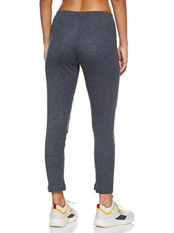 Image of Jockey Women's Thermal Leggings with Concealed Elastic Waistband 2520_Charcoal Melange_M