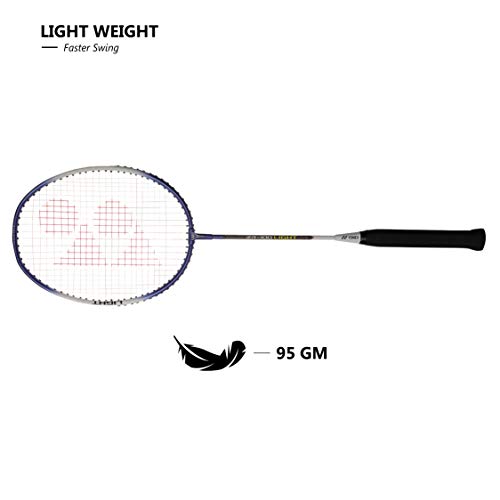 Yonex ZR 100 Light Aluminium Badminton Racquet with Full Cover | Made in India(Set of 1)