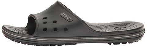 Image of crocs Unisex-Adult Crocband Ii Slide Black/Graphite Slipper-7 Men/ 8 UK Women (M8W10) (204108)