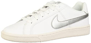 Nike Women's WMNS Court Royale White/Metallic Silver Tennis Shoes-3 UK (36 EU) (5.5 US) (749867-100)