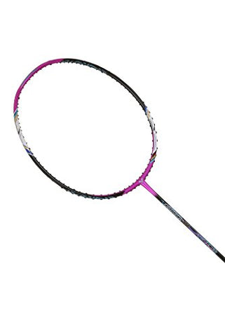 Image of Victor Arrow Power 990 G5 Graphite Strung Tension Upto 33lbs Badminton Racket (Purple/Black, 3U)