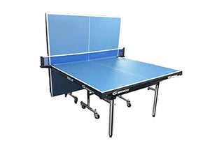 Gymnco Regular Table Tennis Table with Wheel (Laminated Top 25 mm) (Free TT Table Cover + 2 TT Racket & 1 Balls)