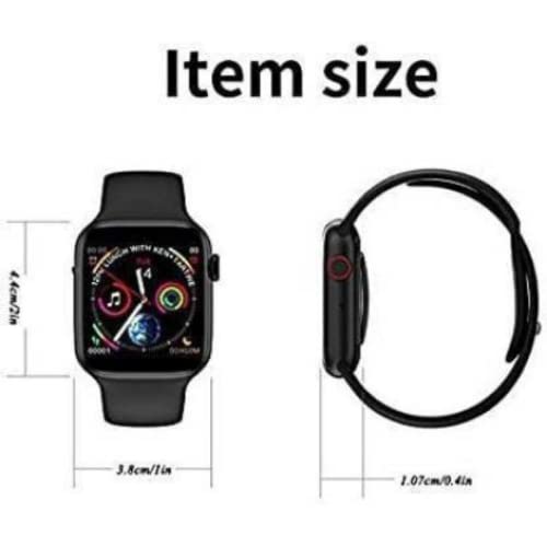 PepKoala® T55 Series 8 Smart-Watch with Bluetooth Calling, with Extra Strap, Heart Rate Monitor, Fitness Tracker, Step Count, 50+ Wallpapers and More