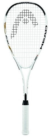 HEAD Nano Ti Graphite Spector 2.0 Squash Racquet, Black/white