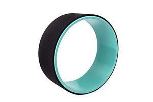 The SweatShop Eco Friendly Yoga Wheel (Black/Cyan)