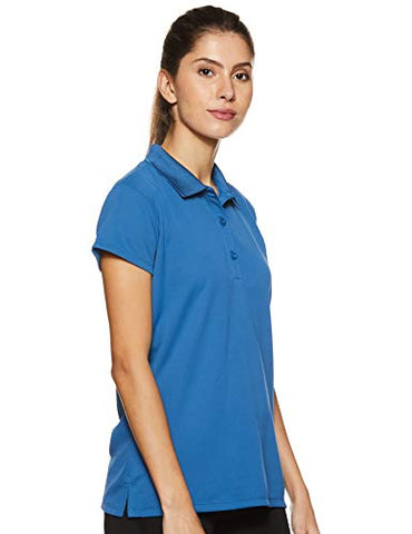 Image of Columbia Women's Plain Regular fit T-Shirt (FL6087-483-M_Deep Rust Storm M)