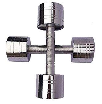 Image of FratiiSingh Steel Dumbbells- Pack of 2 (7.5kg)
