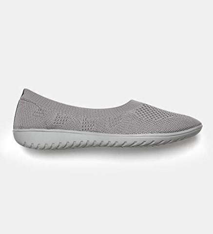 Image of Marc Loire Women's Athleisure Knitted Active Wear Grey Slip-On Shoes, 6 UK