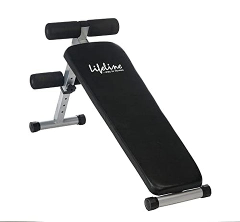 Image of Lifeline Fitness HG-002 Multi Home Gym Full Body Workout Combo with LB-310 Abdominal/Situp Bench,