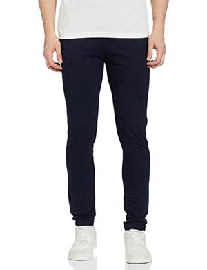 Amazon Brand - Symbol Mens Relaxed Fit Track Pant (SS21SY006_IRIS Navy_L)