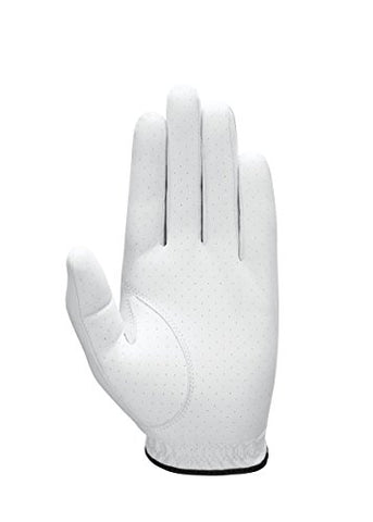 Image of Callaway Women's Opti Flex Glove, White, Small, Worn on Left Hand