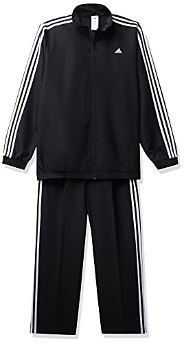 Adidas Men's Tracksuit (B47003_2XL_Black/White)