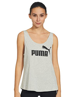 Puma Women's Plain Regular fit T-Shirt (85178504_Light Gray Heather S)